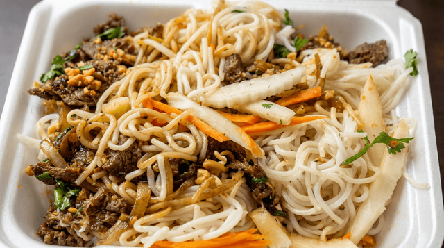 Spicy Lemongrass Steak.
